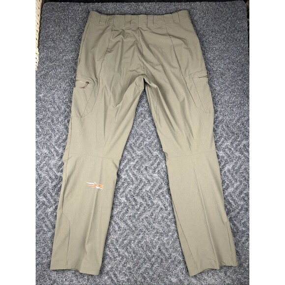 Sitka Gear Ascent Lightweight Pants Mens Size 37 Solid Pyrite Hunting Hiking - Picture 8 of 11